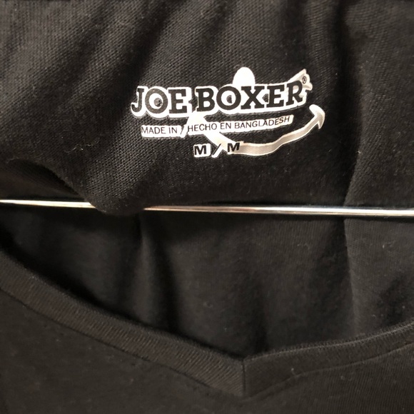 Joe boxer Women black graphic T- shirt M - Picture 3 of 4
